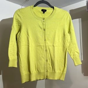 Talbots Light Green Cardigan